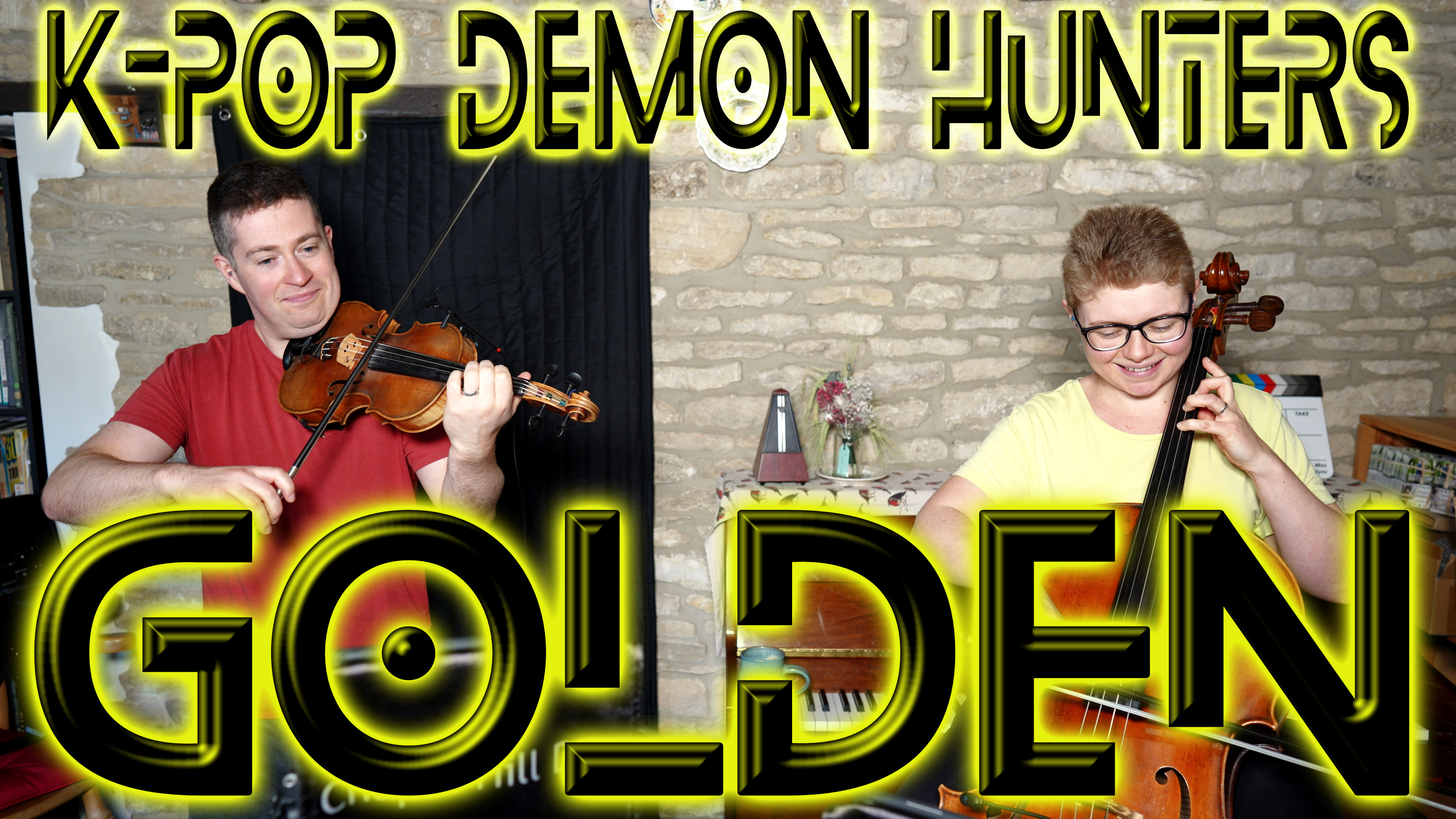 “Golden” (from K-Pop Demon Hunters) – Violin & Cello Cover - The Chapel ...